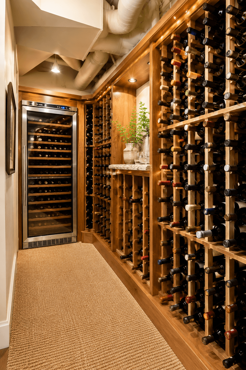 Sweet Little Wine Cellar Design
